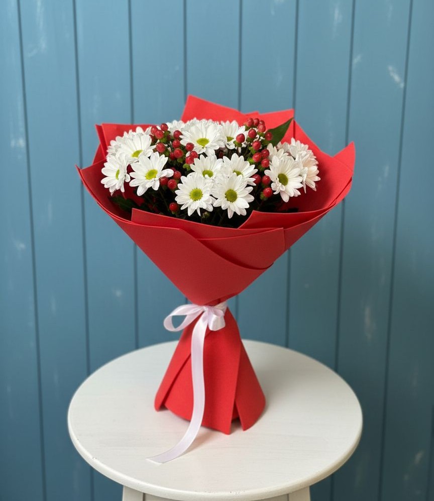 Букет цветов из: Хризантемы в Дедилово