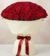 Букет 101 Красная роза Милано #REPLACE_PRED# Дедилово