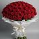 Букет 101 Красная роза Блэк Мэджик в Дедилово
