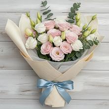 Букет цветов из:  Лизиантусы в Дедилово