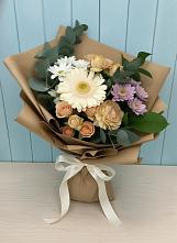 Букет цветов из:  Герберы и Хризантемы в Дедилово