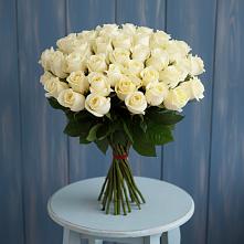 Букет 51 Белая роза Эдлесс Лав #REPLACE_PRED# Дедилово