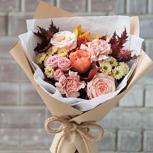 Букет цветов из:  Гвоздики, Хризантемы и Розы в Дедилово