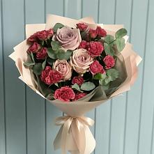 Букет цветов из:  Гвоздики и Розы в Дедилово